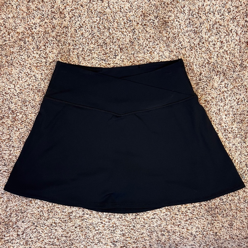 Black Athletic Skort